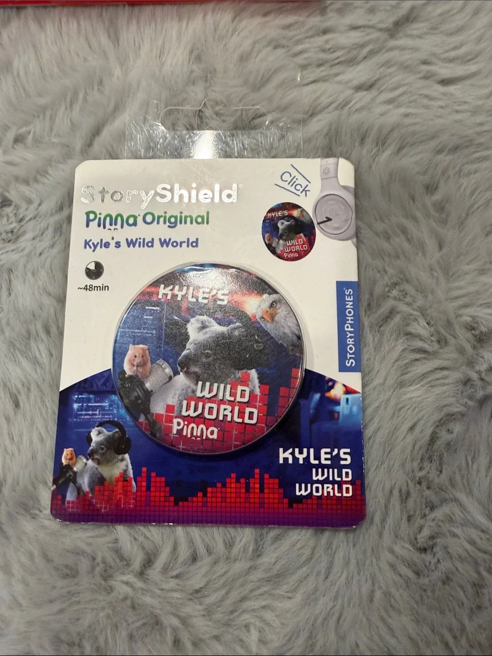 Pinna Original Kyle's Wild World Audio Pod - Blue/Red